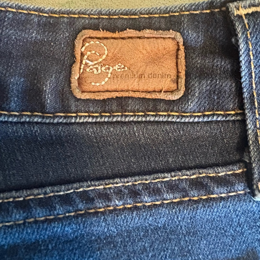 PAIGE Indigo Denim Jeans Size 28